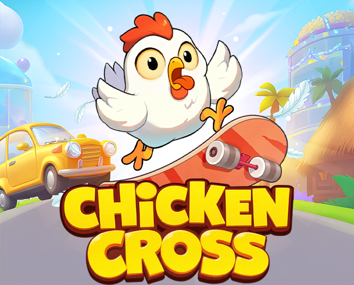CHICKEN CROSS Slot Game - Amazing Art Gaming
